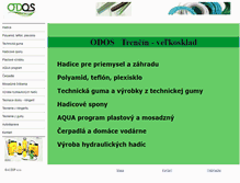 Tablet Screenshot of odos.sk